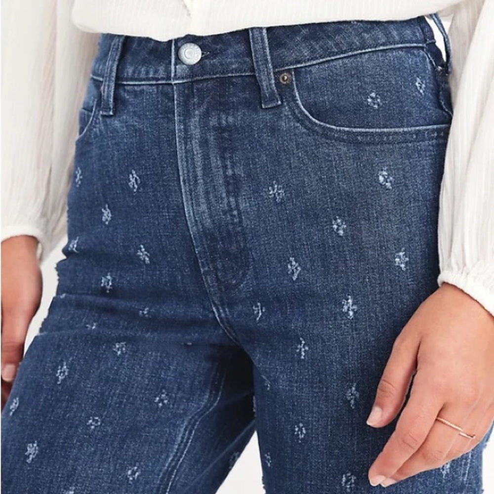 Texture Print Jeans - Picture 2 of 4